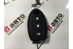Чехол силиконовый ключа для Nissan Teana, Juke, Qashqai, Terrano, Murano, X-Trail, Pathfinder, Patrol